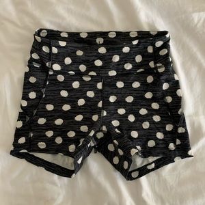 Outdoor voices (OV) polka dot shorts